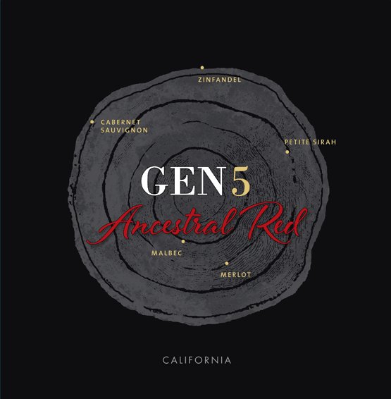 Bottle of GEN5 Ancestral Red 2024