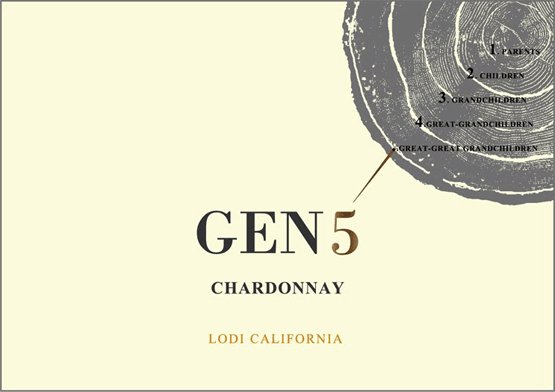 Bottle of GEN5 Chardonnay 2024