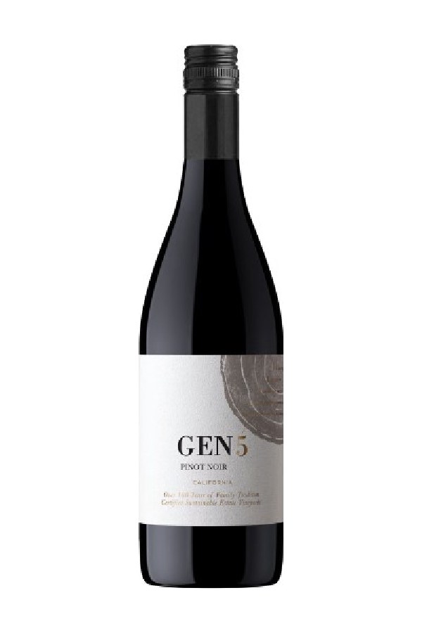 Bottle of GEN5 Pinot Noir 2023