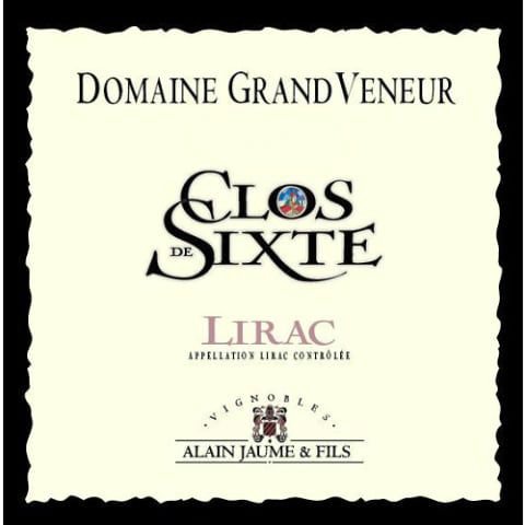 Bottle of Grand Veneur Lirac Clos de Sixte 2009