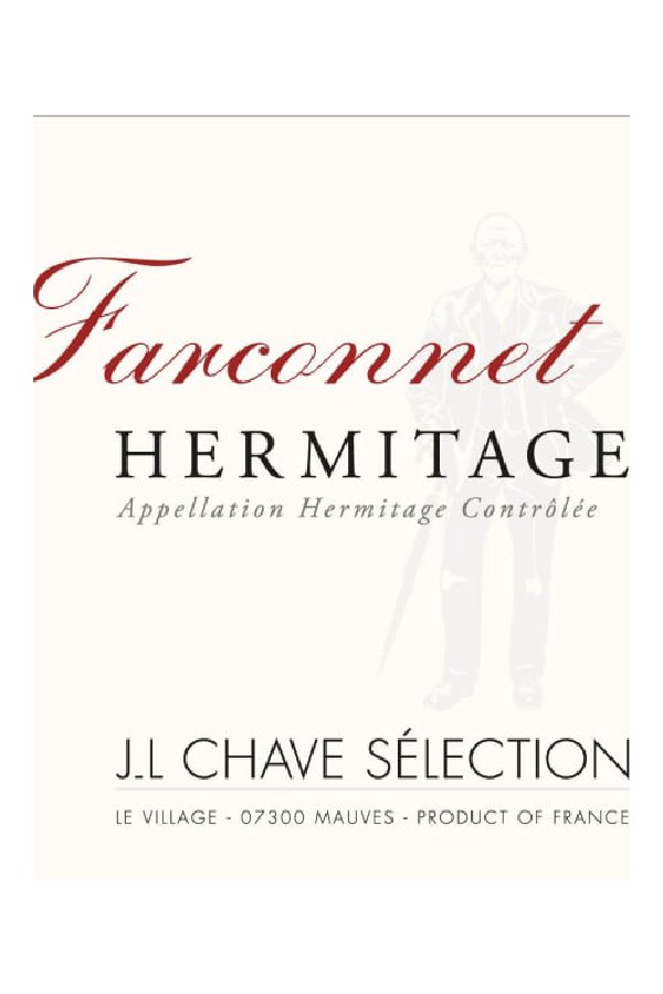 Bottle of Jean-Louis Chave Jl Chave Selection Hermitage Farconnet 2020