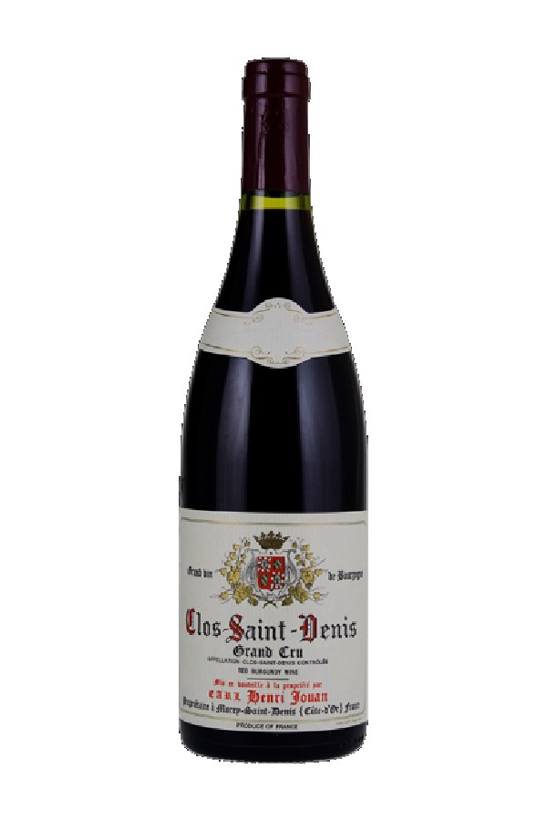 Bottle of Jouan Domaine Jouan Clos Saint Denis Grand Cru 2019