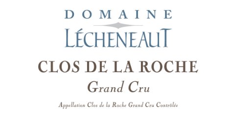 Bottle of Lecheneaut Domaine Lecheneaut Clos de la Roche Grand Cru 2019