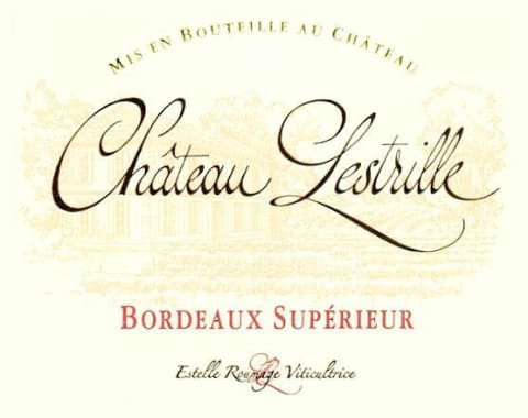 Bottle of Lestrille Château Lestrille Bordeaux Superieur 2018