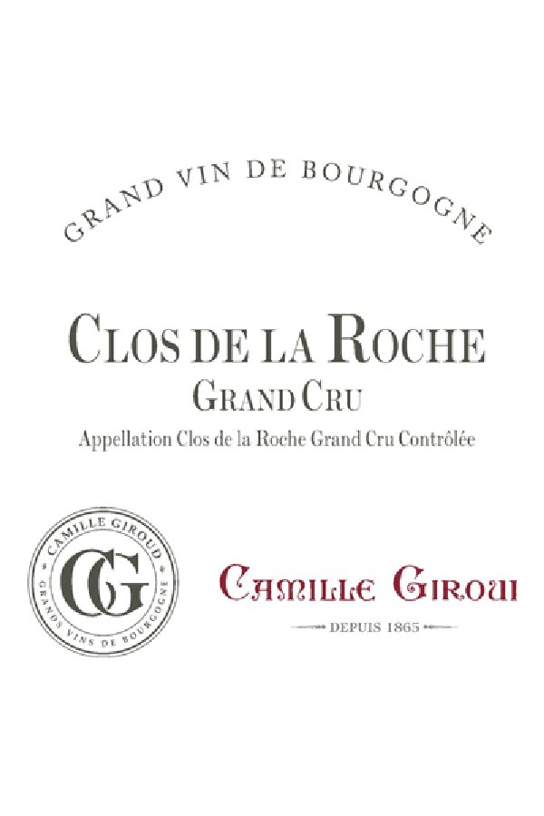 Bottle of Camille Giroud Maison Camille Giroud Clos de la Roche Grand Cru 2020