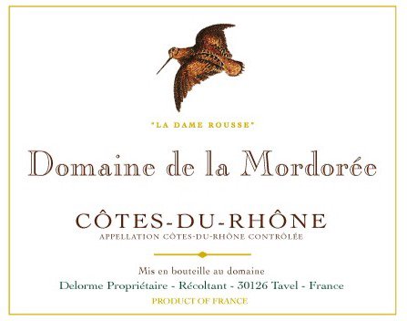 Bottle of Mordoree Domaine de la Mordoree Cotes du Rhone Rose 2021