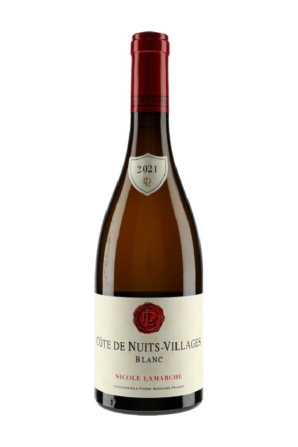 Bottle of Nicole Lamarche Cote de Nuits Villages Blanc 2021
