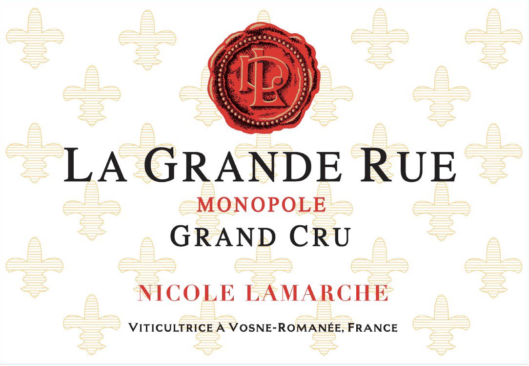Bottle of Nicole Lamarche La Grande Rue Grand Cru Monopole 2019
