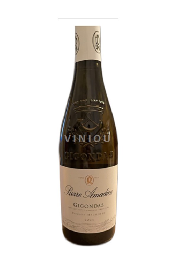 Bottle of Pierre Amadieu Pierre Amadieu Gigondas Cuvee Romane Machotte Blanc 2024