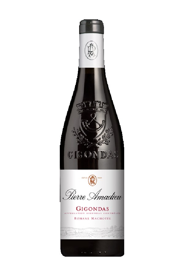 Bottle of Pierre Amadieu Pierre Amadieu Gigondas Cuvee Romane Machotte Rouge 2022