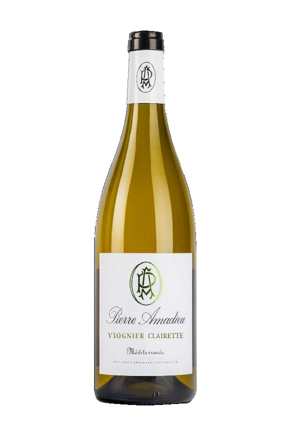 Bottle of Pierre Amadieu Pierre Amadieu Igp Mediterranee Blanc (Viognier/clairette) 2022