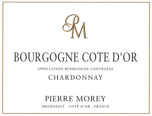 Bottle of Pierre Morey Bourgogne Chardonnay 2013