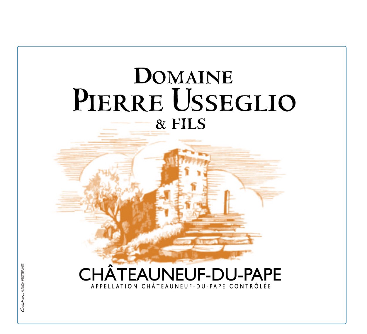 Bottle of Raymond Usseglio Domaine Raymond Usseglio Chateauneuf du Pape Cuvee Girard 2021