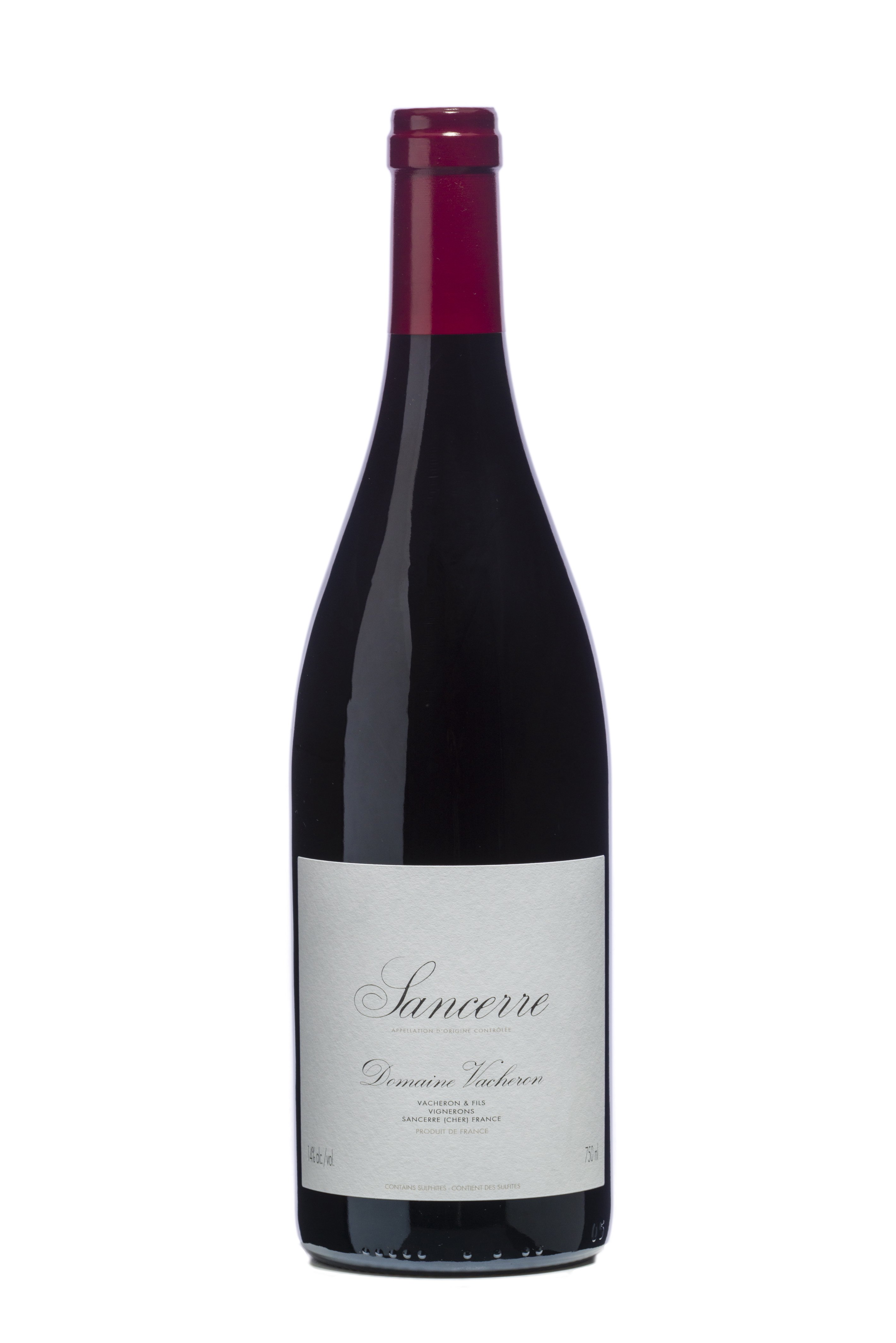 Bottle of Vacheron Domaine Vacheron Sancerre Rouge Belle Dame 2016