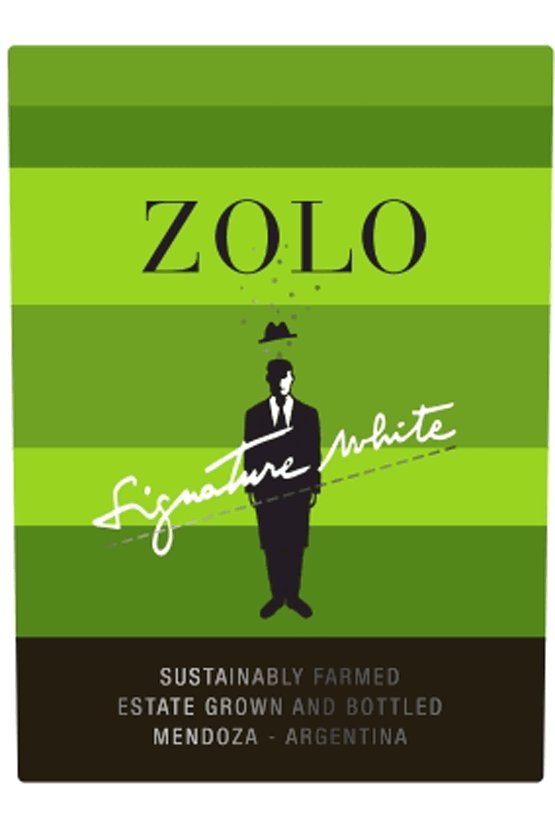 Bottle of Zolo Signature White